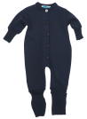 Reiff wool silk jumpsuit  navy