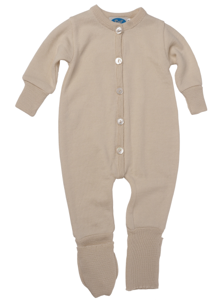 Reiff wool silk jumpsuit  green