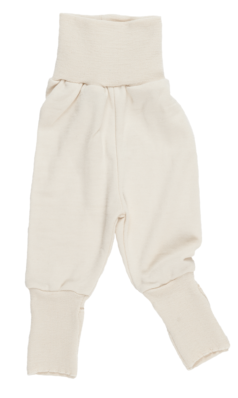 Reiff wool silk pants green