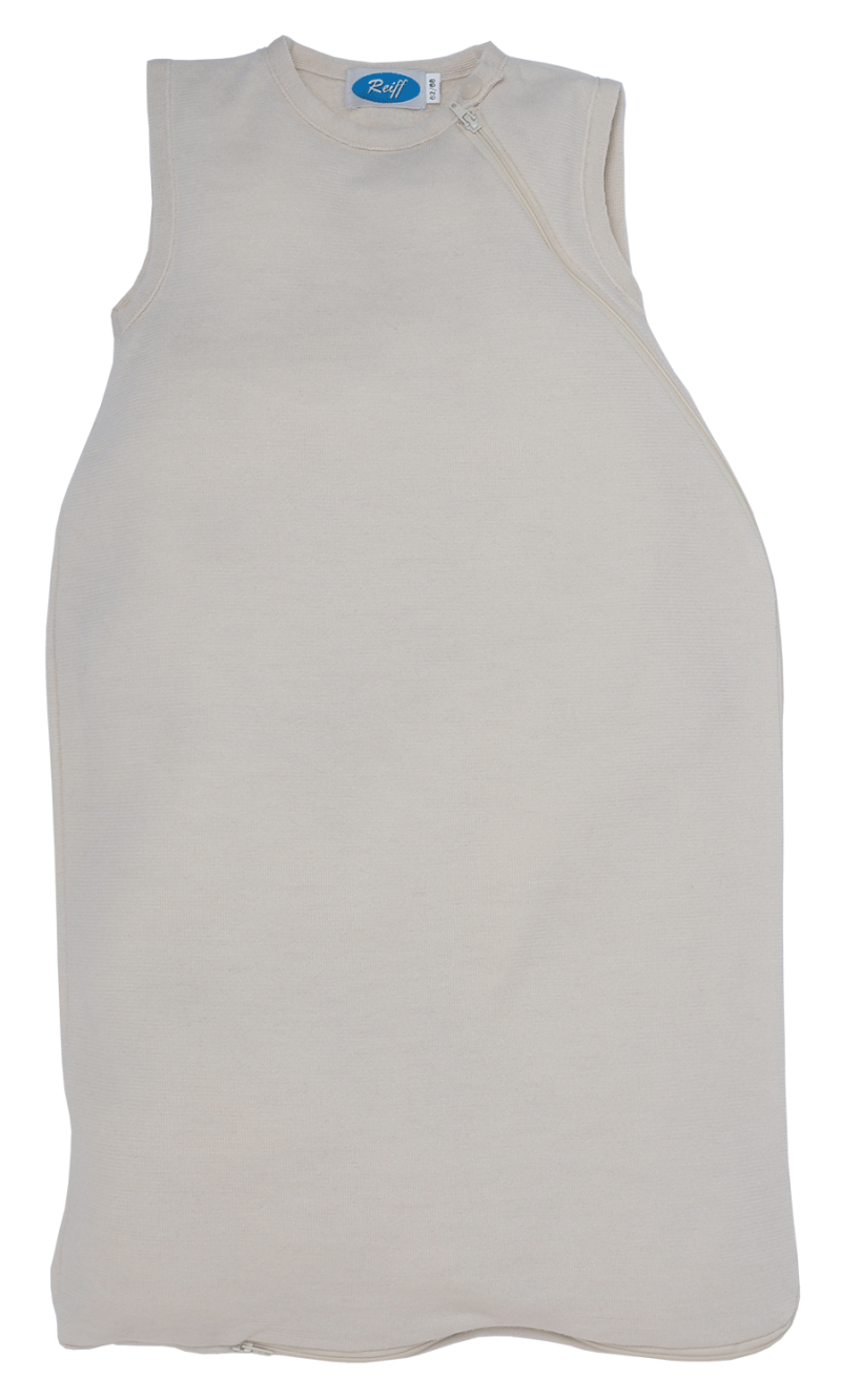 Reiff wool silk terry sleeping bag natural