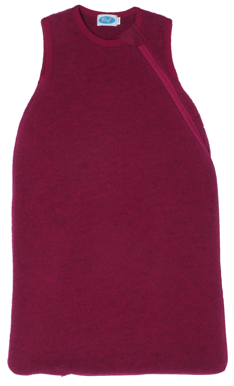 Reif merino woolfleece sleeveless sleeping bag natural