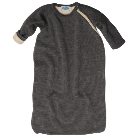 Reiff wool cotton padded sleeping bag grey