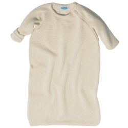 Reiff wool cotton padded sleeping bag grey