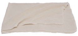Reiff bourette silk blanket natural