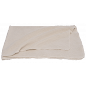 Reiff bourette silk blanket natural