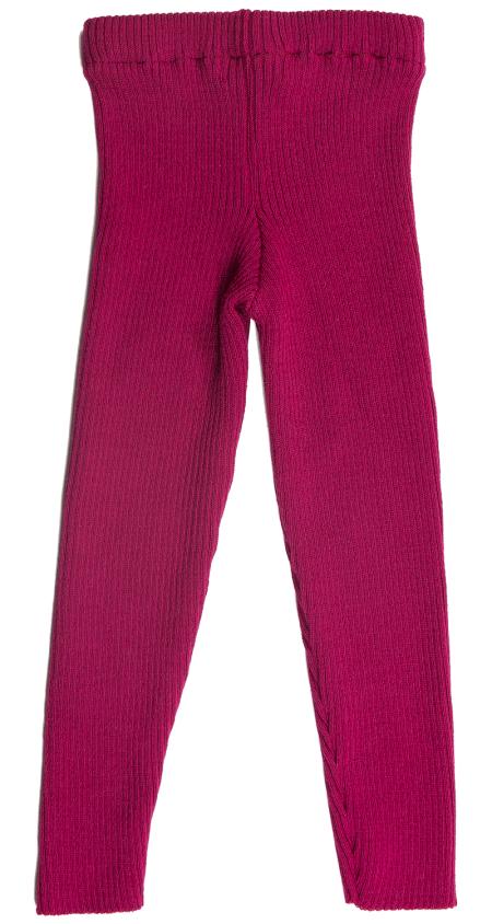 Reiff wollen legging bessenrood