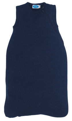 Reiff wool silk terry sleeping bag navy