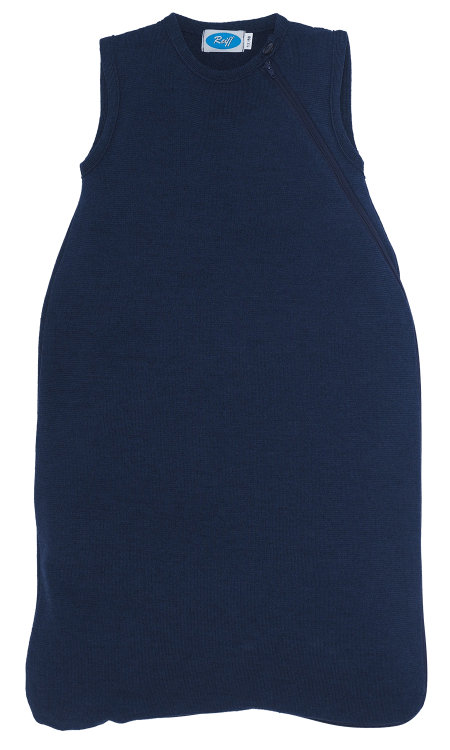 Reiff wool silk terry sleeping bag navy
