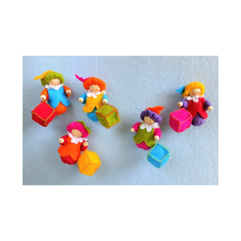 Vrolijke pietenhanger