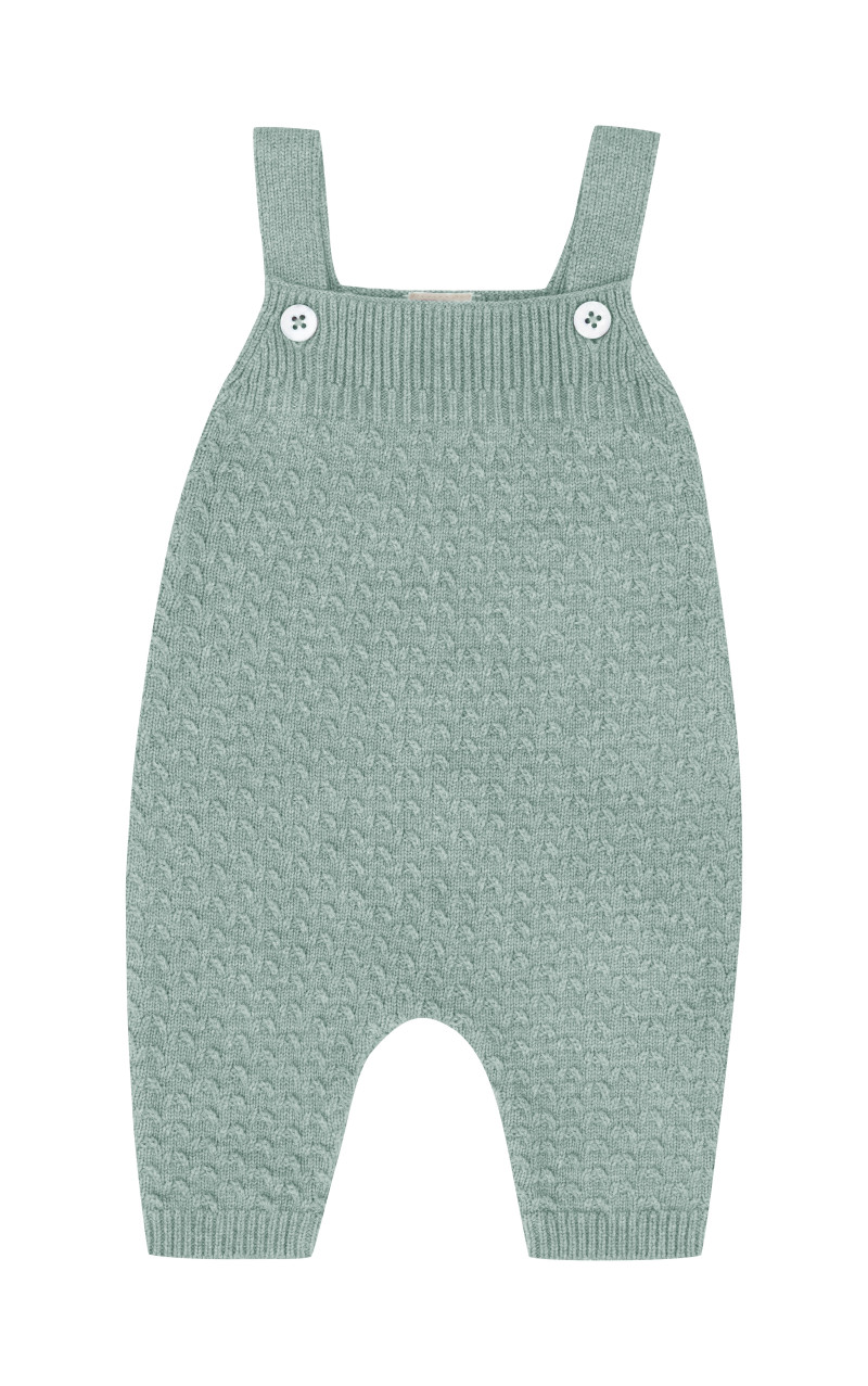 Puri organics playsuit sea green  80% cotton 20% silk