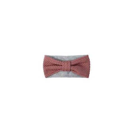 MP Denmark headband with bow  wool/cotton Rust