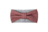 MP Denmark headband with bow  wool/cotton Rust