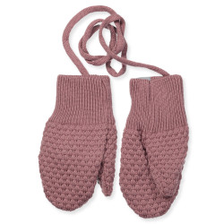 Mp Denmark mittens wool/cotton Rust