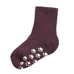 Joha aubergine woolen socks 90% wool
