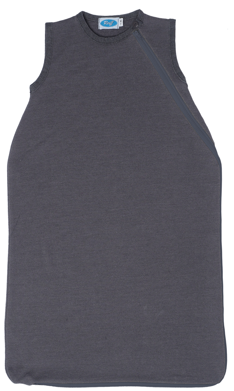Reiff wool silk terry sleeping bag navy
