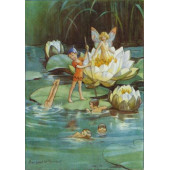Postkaart Spring flowery cloak (Magareth Tarrant) 179