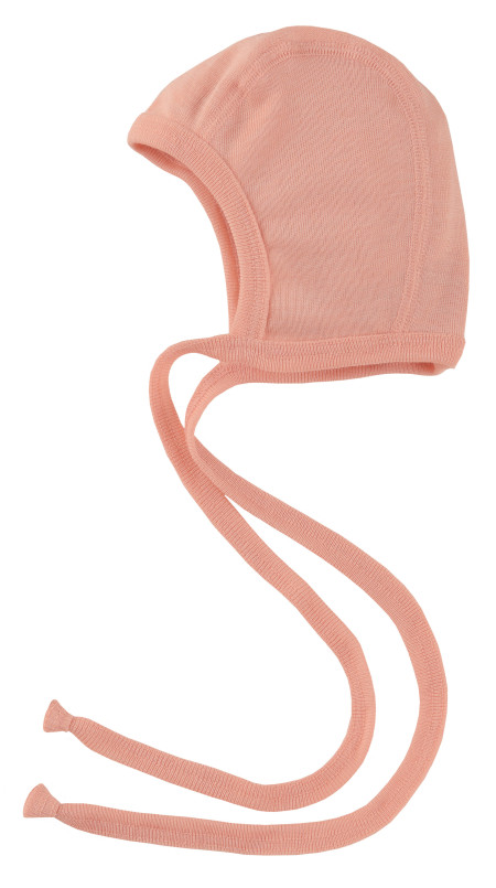 Engel wool silk bonnet walnut