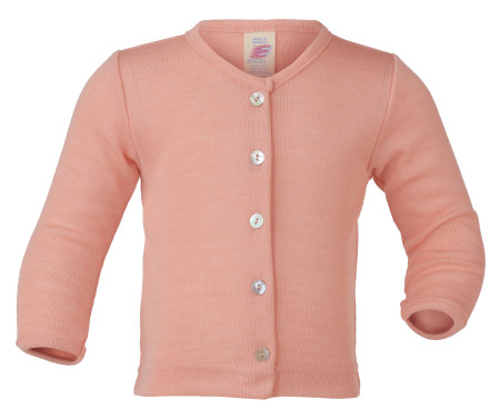 Engel wolzijde babyvestje lichtgrijs