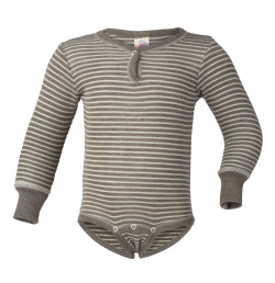 Engel wool silk body saffron/walnut