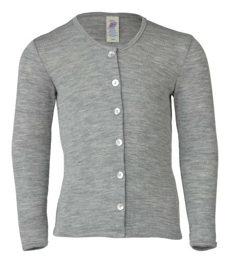 Engel wol zijde vestje Navy