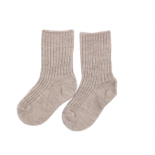 Joha sand melange woolen socks 90% wool