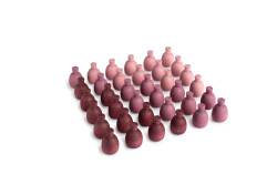 Grapat mini mandala set ananas (21-220)