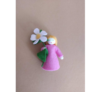 Seasonal doll pink flower