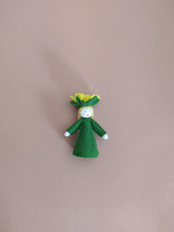 vilten poppetje boterbloem