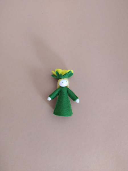 vilten poppetje boterbloem