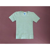 Cosilana shortsleeve cotton/wool/silk green (91232)