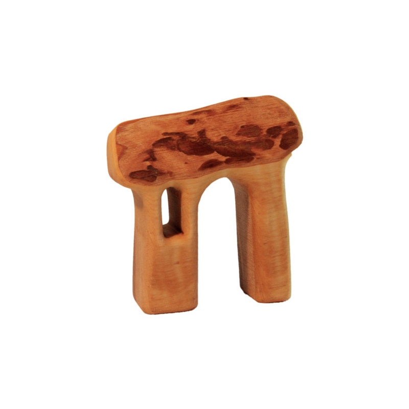 Bikeho houten huisje met bast ZONDER DEUR (verschillende maten)