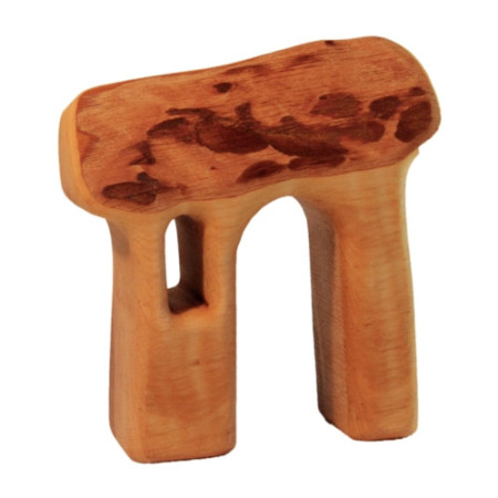 Bikeho houten huisje met bast ZONDER DEUR (verschillende maten)