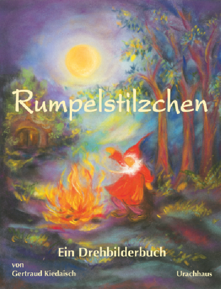 Rumpelstilzchen, book with turning wheel - G Kiedaisch