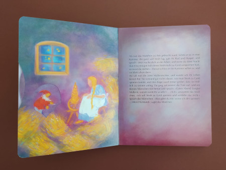 Rumpelstilzchen , boek met draaiplaten - G Kiedaisch