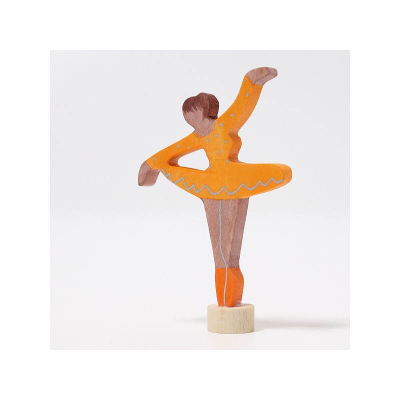 Grimms steker ballerina oranje  (3326)