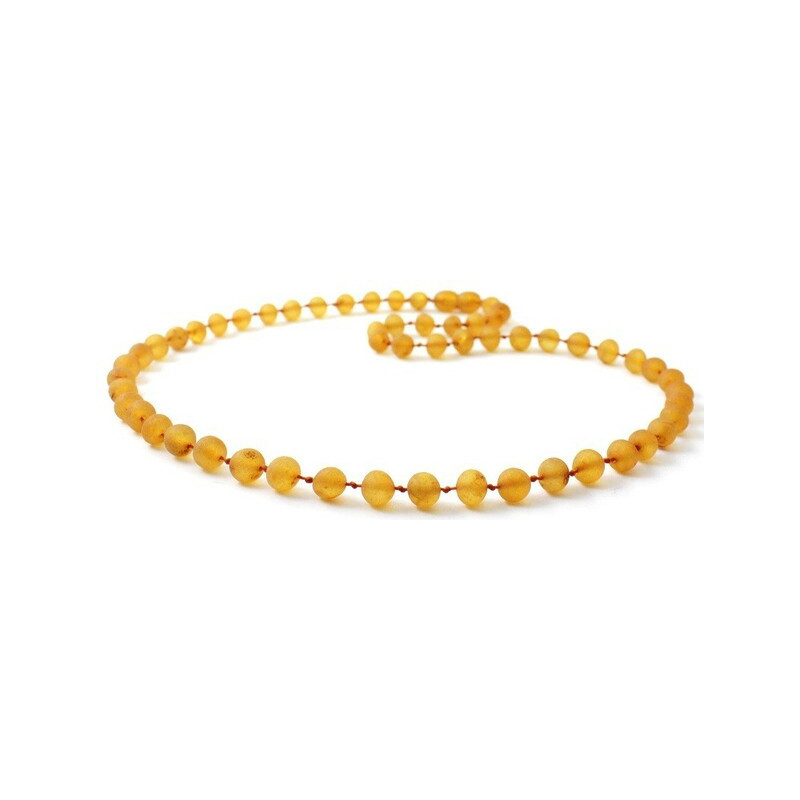 amber necklace honey coloured
