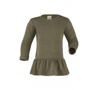 Engel Natur wool silk tunic Olive