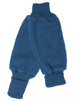 Reiff dikke wolfleece beenwarmers blauw
