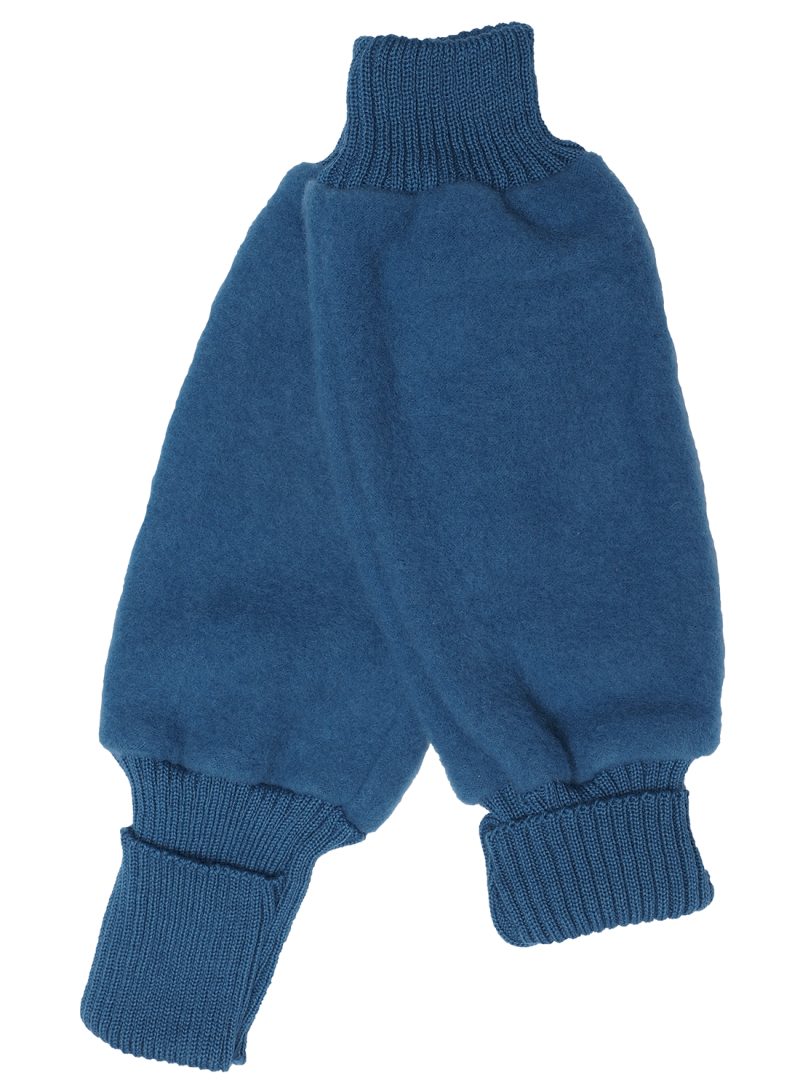 Reiff woolfleece leg warmers blue