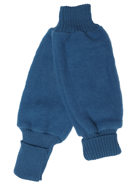 Reiff woolfleece leg warmers blue