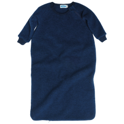 reiff slaapzak van Wolfleece met mouwen navy