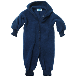 Reiff overall van wolfleece bessenrood