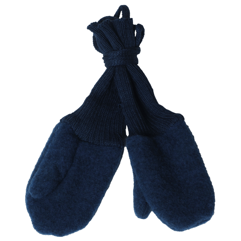 Reiff woolfleece mittens blue