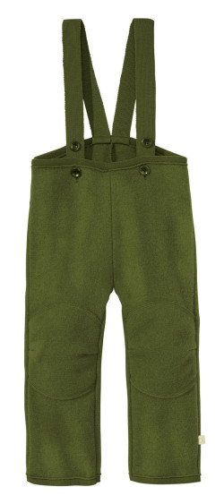 Disana boiled wool trousers olive