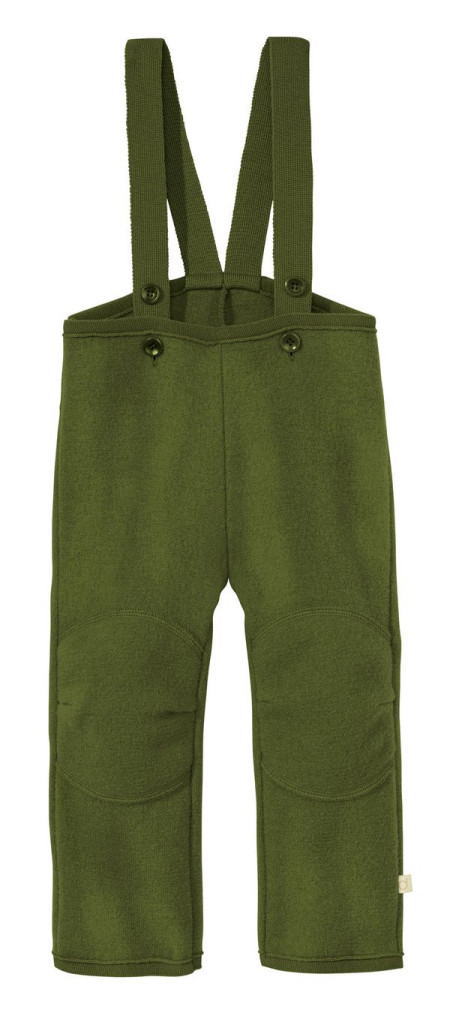 Disana boiled wool trousers olive