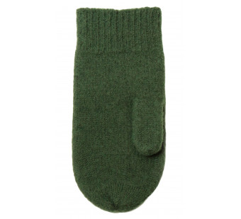 Joha woolen mittens dark green