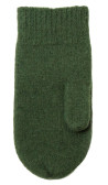 Joha woolen mittens dark green