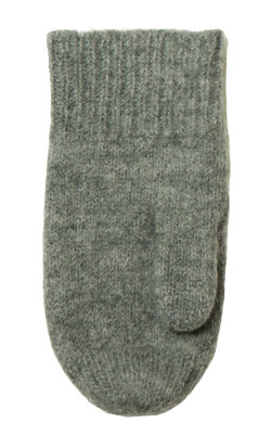 Joha woolen mittens dark green