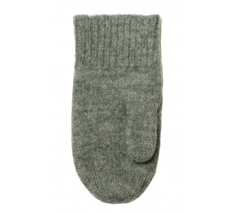 Joha woolen mittens light grey melange