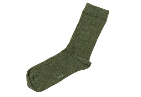 Joha thin woolen socks  copper